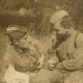 На отдыхе. 1942 год.