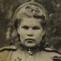 Май 1944 года. После вручения ордена Красной Звезды.